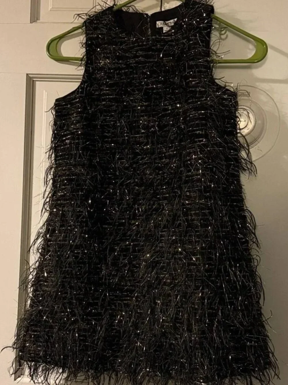 NWT J. crew CREWCUTS Girls' tinsel shift dress SIZE 8